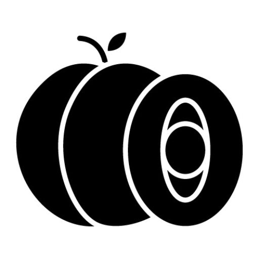 Plum Glyph Icon