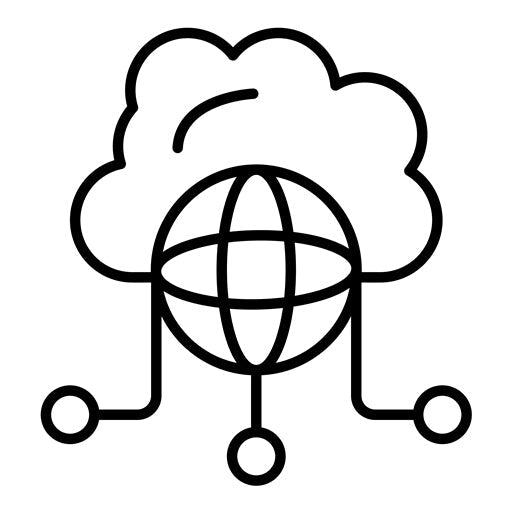 Cloud Network Icon | Seo and Web