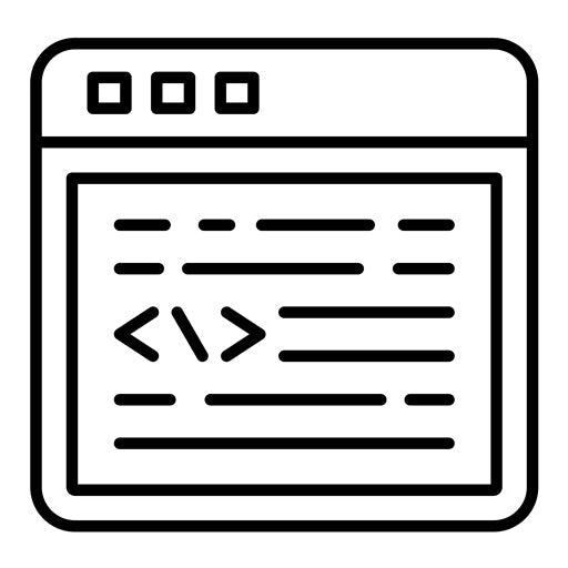 Web Coding Icon | Seo and Web