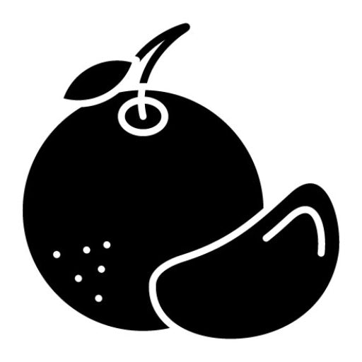Mandarin Glyph Icon