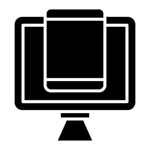 Responsive Design Glyph Icon | Seo and Web