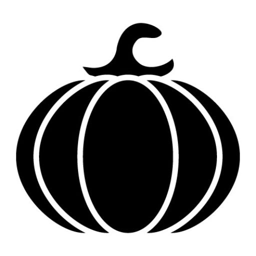 Pumpkin Glyph Icon