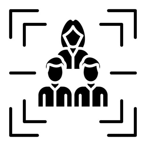 Target Audience Glyph Icon | Seo and Web