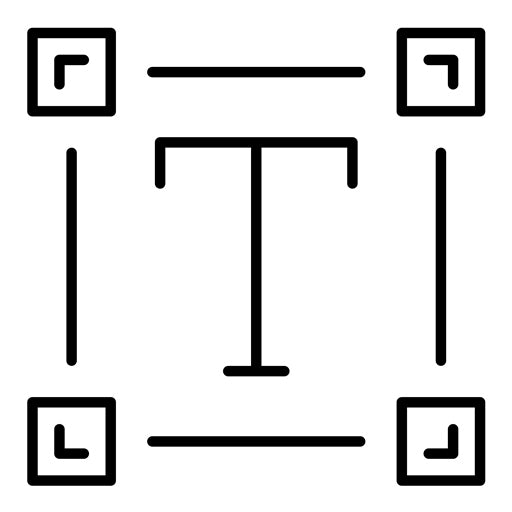 Typography Icon | Seo and Web