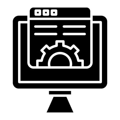 Web Settings Glyph Icon