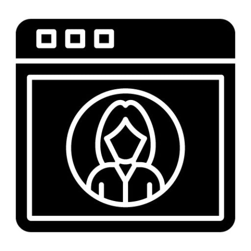 User Profile Glyph Icon