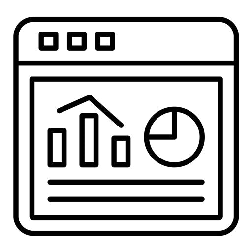 Website Statistics Icon | Seo and Web