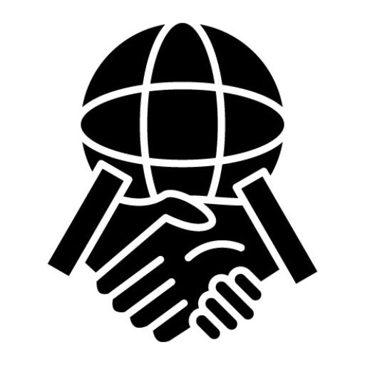 Global Partnership Glyph Icon