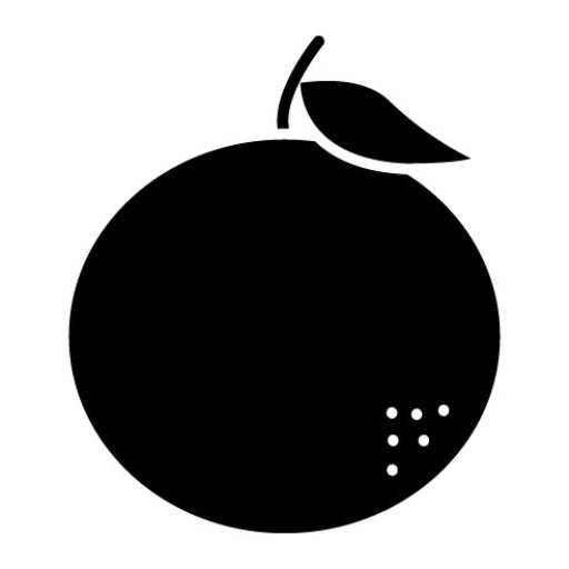 Orange Glyph Icon
