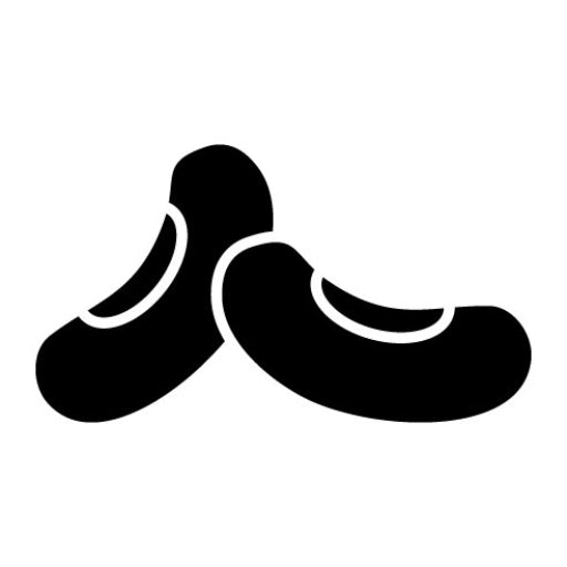 Bean Glyph Icon