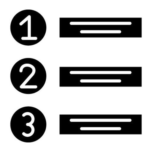 Prioritize Glyph Icon | Project Management