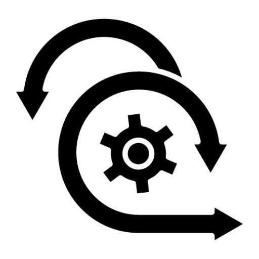 Scrum Glyph Icon | Project Management