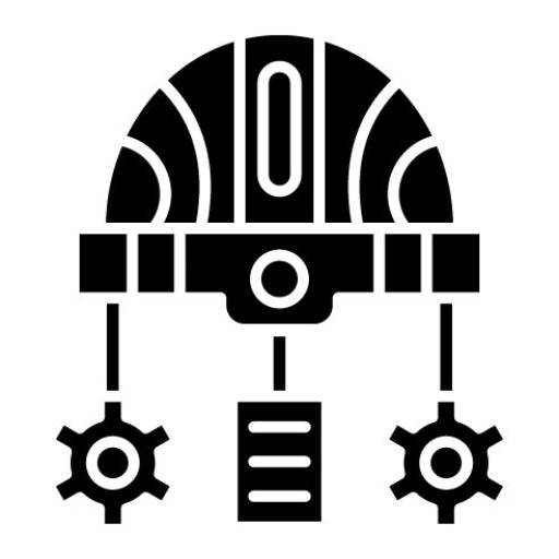Construction Project Glyph Icon