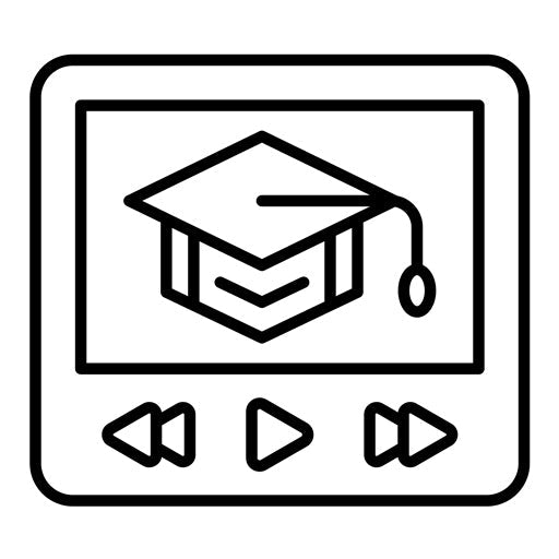 Video Tutorial Icon | Online Education