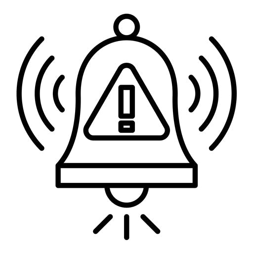 Warning Alarm Icon