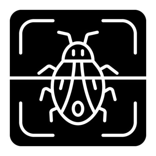 Virus Scan Glyph Icon | Security