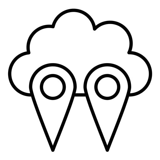 Cloud Location Icon