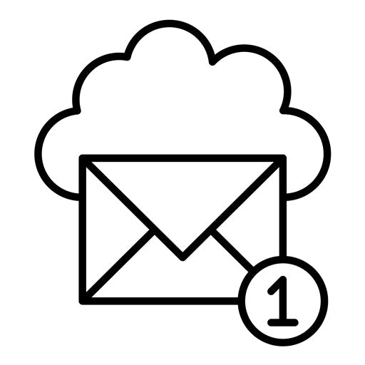 Cloud Email Icon