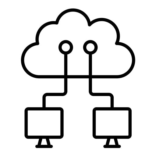 Cloud Networking Icon