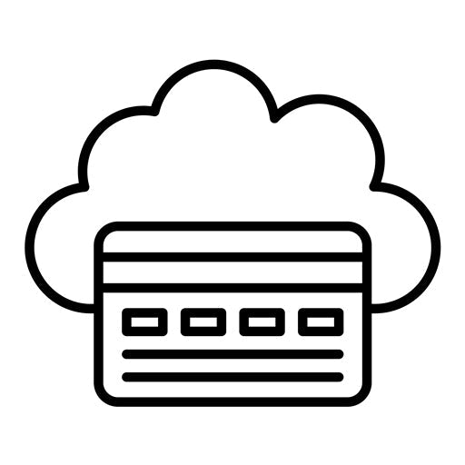 Cloud Payment Icon