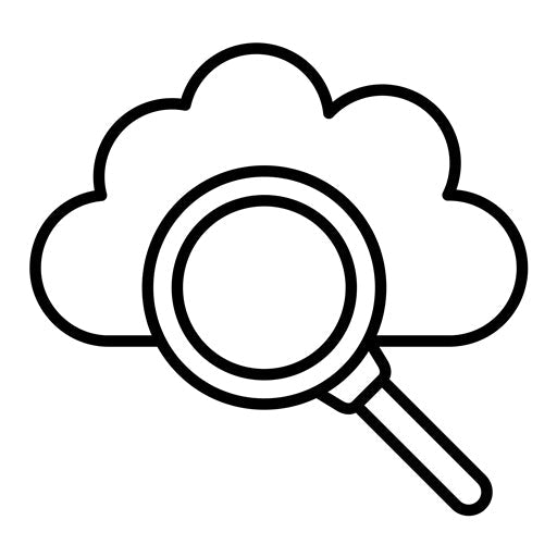 Cloud Search Icon
