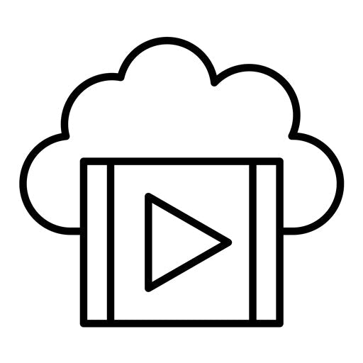 Cloud Video Icon
