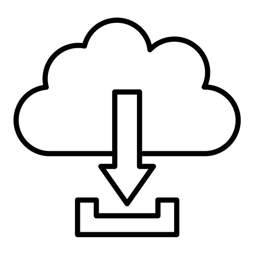 Cloud Download Icon | Cloud Computing
