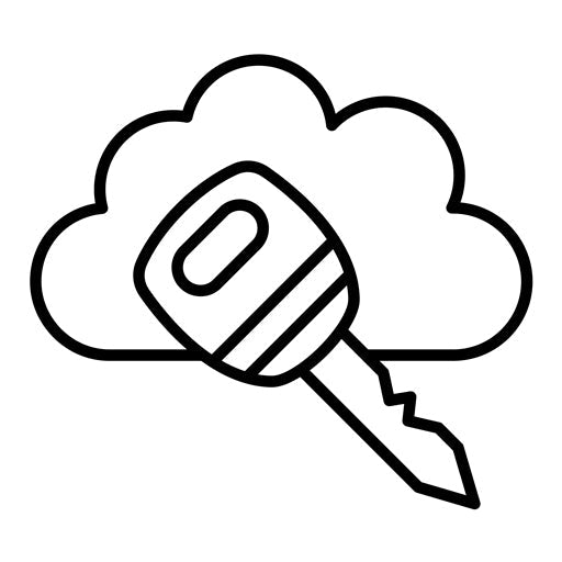 Cloud Key Icon