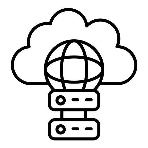 Cloud Hosting Icon