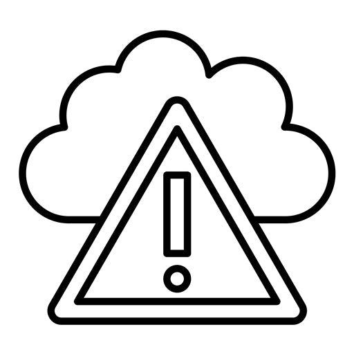 Cloud Alert Icon