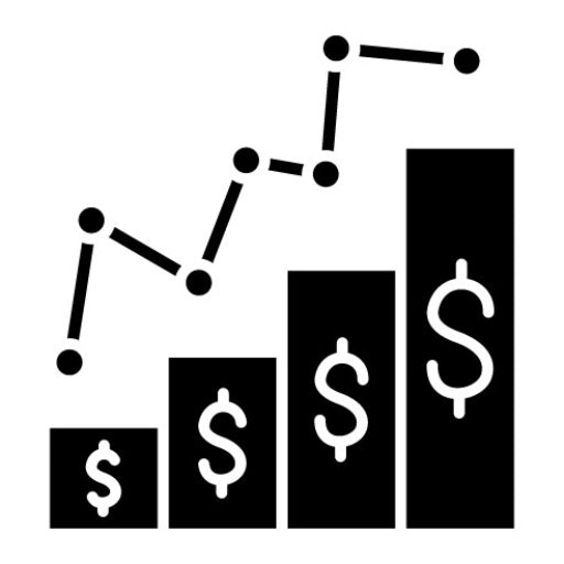 Analytics Glyph Icon | Business and Office
