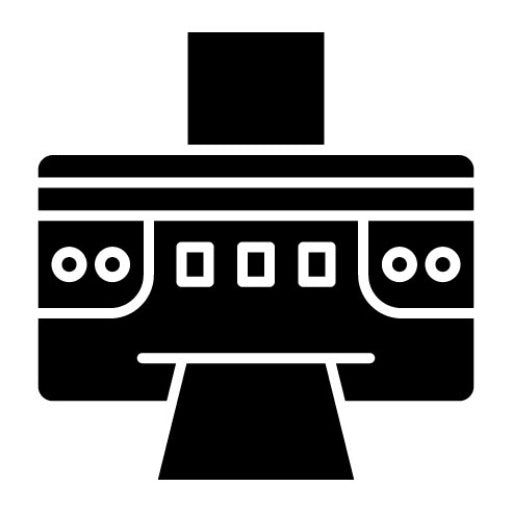 Printer Glyph Icon | Business and Office