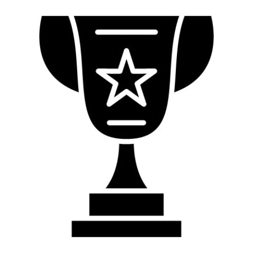 Trophy Glyph Icon | Business and Office