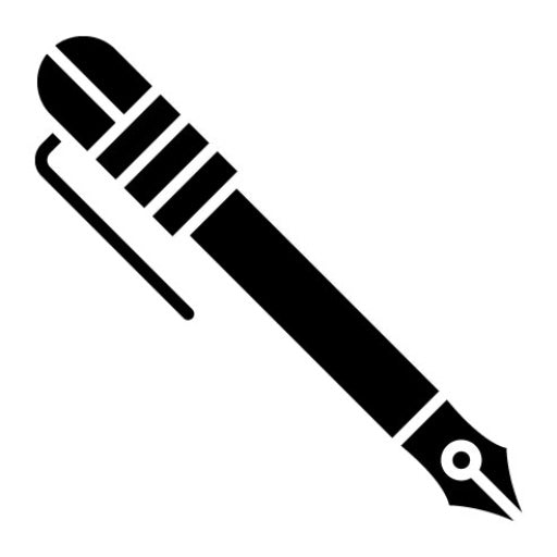 Fountain Pen Glyph Icon | Tools
