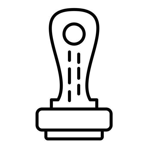 Wooden Stamp Icon | Tools