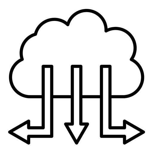 Cloud Distribution Icon