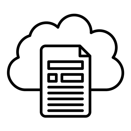 Cloud File Icon