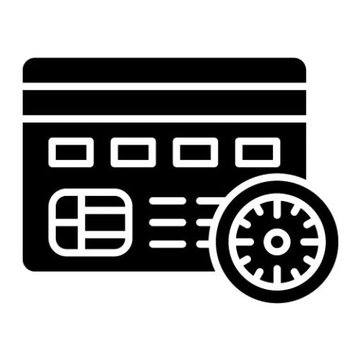 Cash Payment Glyph Icon