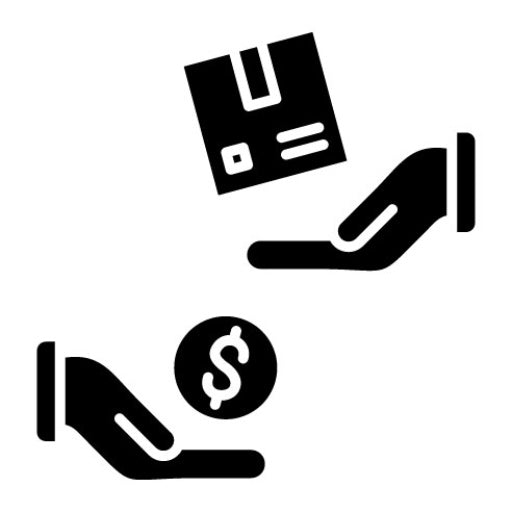 Commission Glyph Icon | Finance and Money