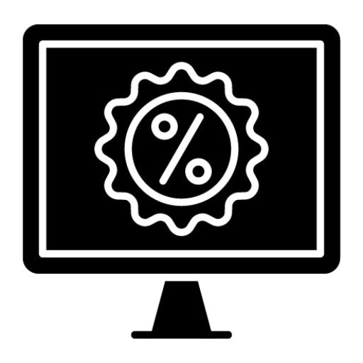Online Invoice Glyph Icon | Finance and Money