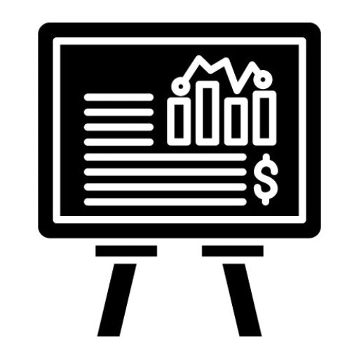 Graphical Presentation Glyph Icon