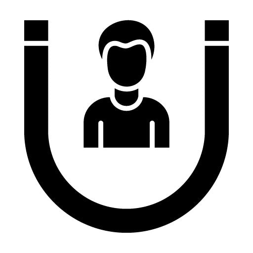 User Engagement Glyph Icon