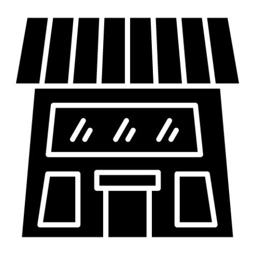 Store Front Glyph Icon