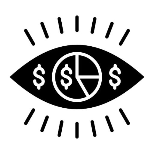 Business Vision Glyph Icon