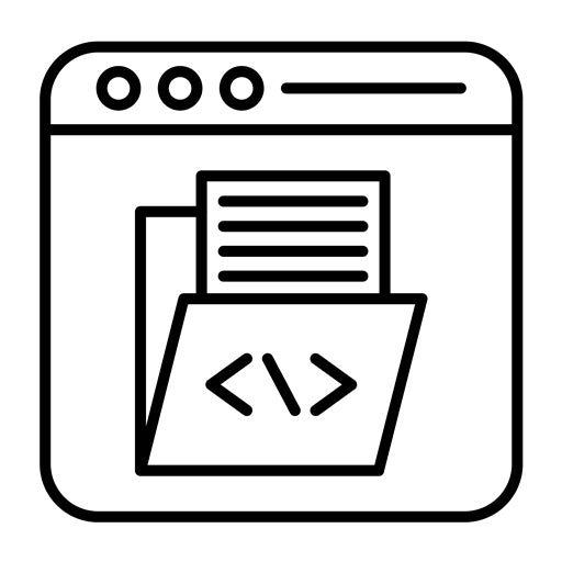 Web Development Icon | Business and Finance