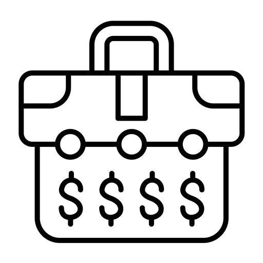 Currency Briefase Icon