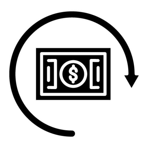 Cashback Glyph Icon