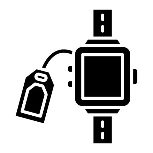 Wristwatch Sale Glyph Icon