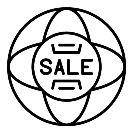 Worldwide Sale Icon
