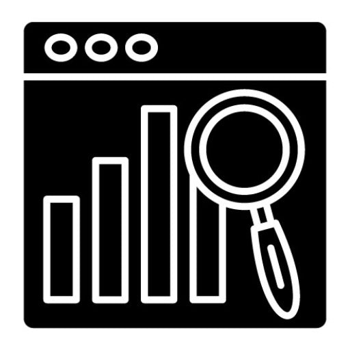 Analysis Glyph Icon | User Experience